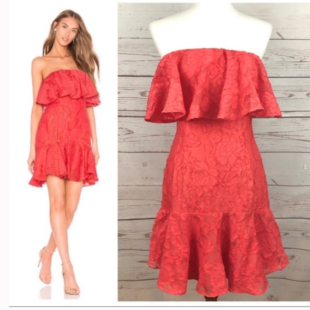 Keepsake The Label Radar Strapless Dress